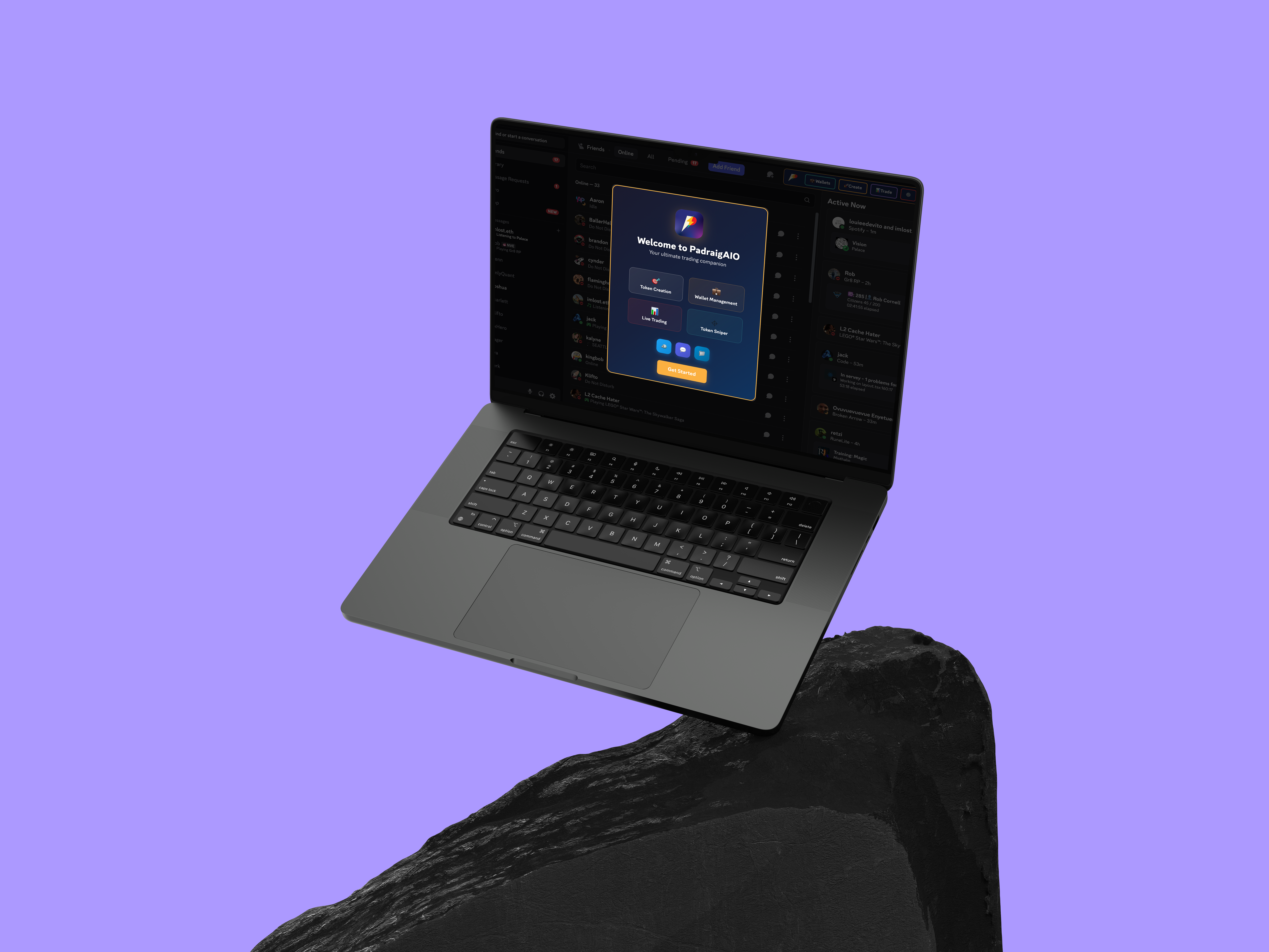 PadraigAIO Discord Interface